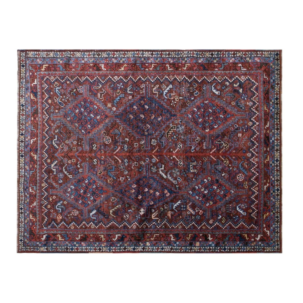 Hallway Rug 4'11" x 6'5" (150 x 195 cm) Vintage Oushak Rug 60+ Years Old