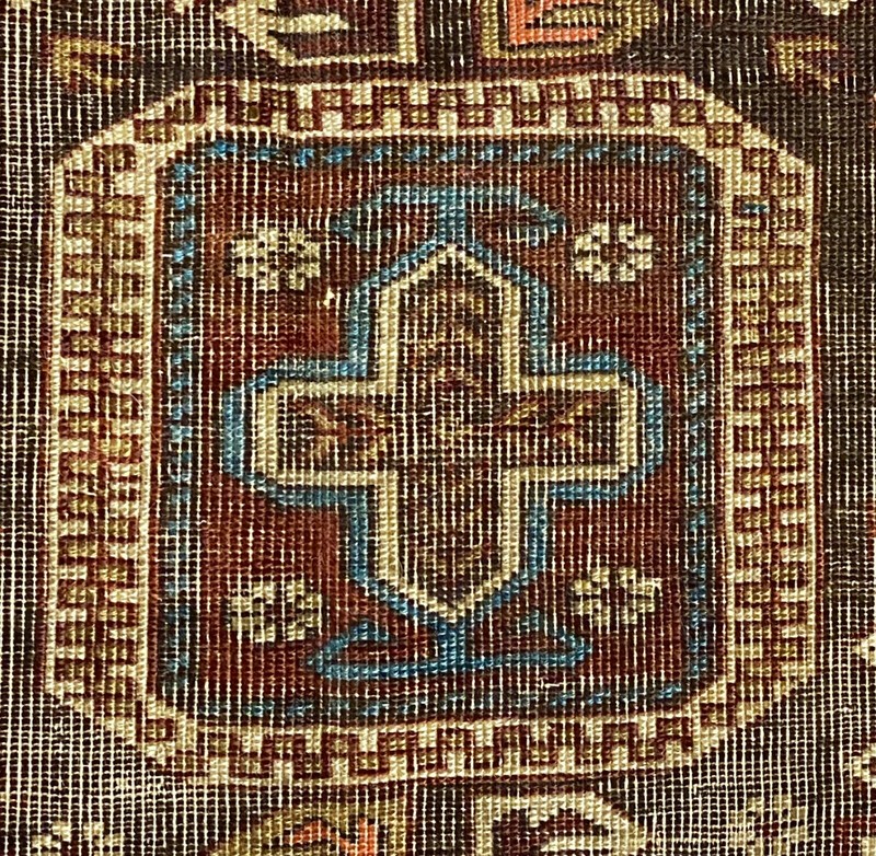 Kuba Caucasian Rug, ca. 1890; 5 ft x 4ft gallery