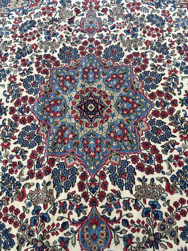 Exquisite Semi Antique Royal Signet Persienn Kirrmann Carpet 13’2”x 9’8”Handmade gallery