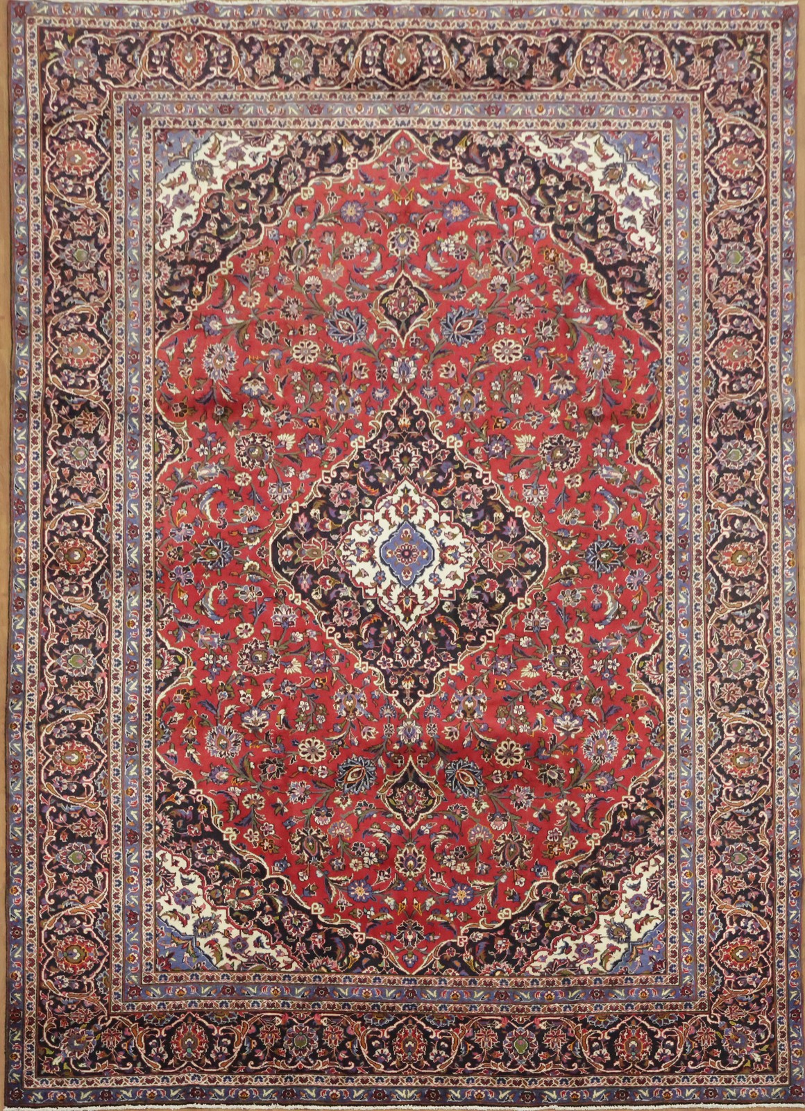 Classic Handmade Living Room Rug 9x13 Medallion Traditional Wool Vintage Carpet gallery