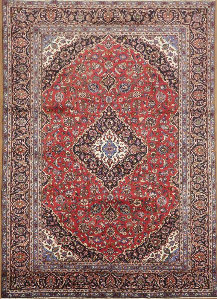 Classic Handmade Living Room Rug 9x13 Medallion Traditional Wool Vintage Carpet