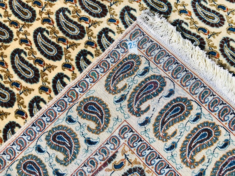 Allover Boteh Vintage Caucasian Area Rug 5x7 Hand Knotted Oriental Wool Carpet gallery