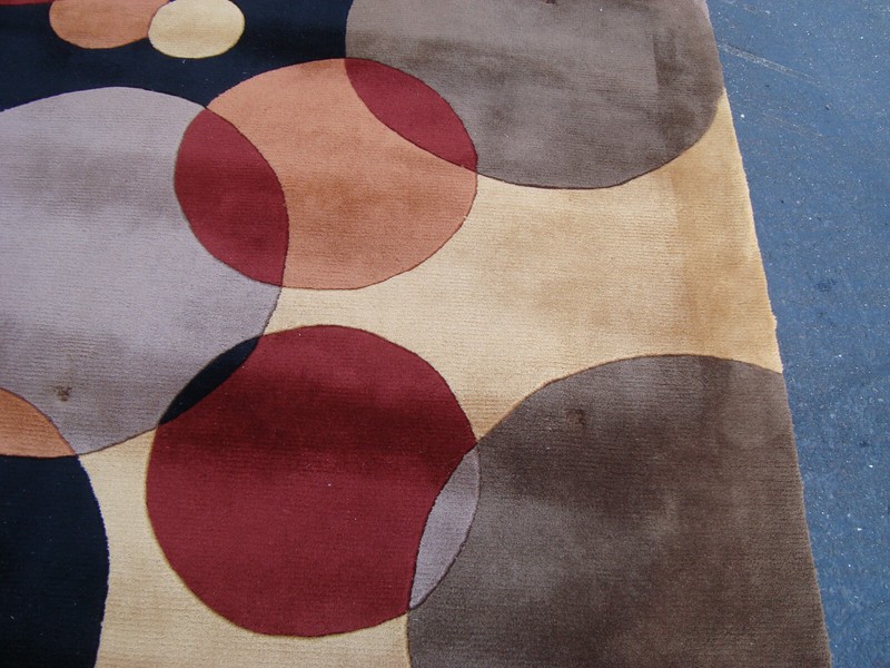 Rug 206 MOMENI 37 BLK80BO Modern Machine Made Wool Rug SIZE 8' x 11' Carpet gallery