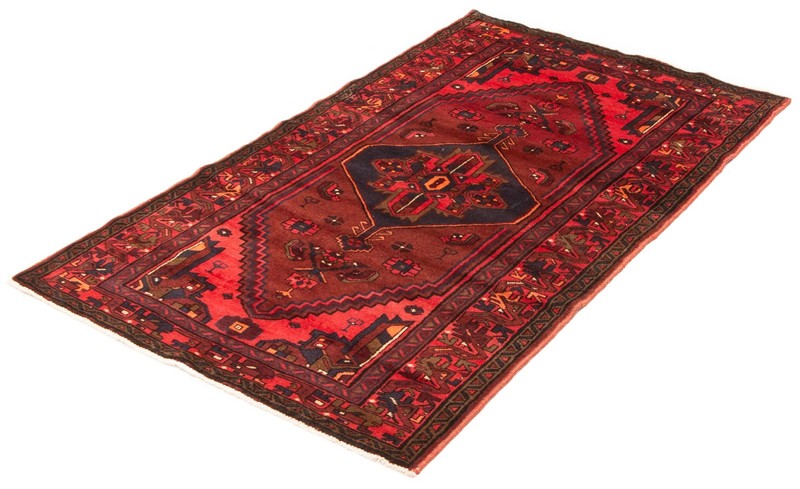 Vintage Hand-Knotted Area Rug 4'3" x 6'11" Traditional Oriental Wool Carpet gallery