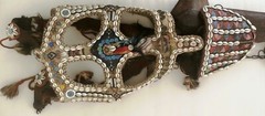 Rare animal decoration, Uzbekistan around 1930.