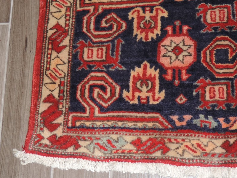 4x9ft. Handmade Azerbaijan Meshkin Wool Runner gallery
