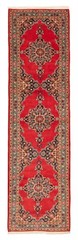 Vintage Hand-knotted Runner Rug 3’5″ x 12’8″ Traditional Oriental Wool Carpet