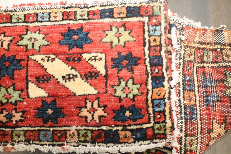Antique Decorative Pair of Kurdish Jaff Bagface Rug Size 10''x1'4'' each gallery