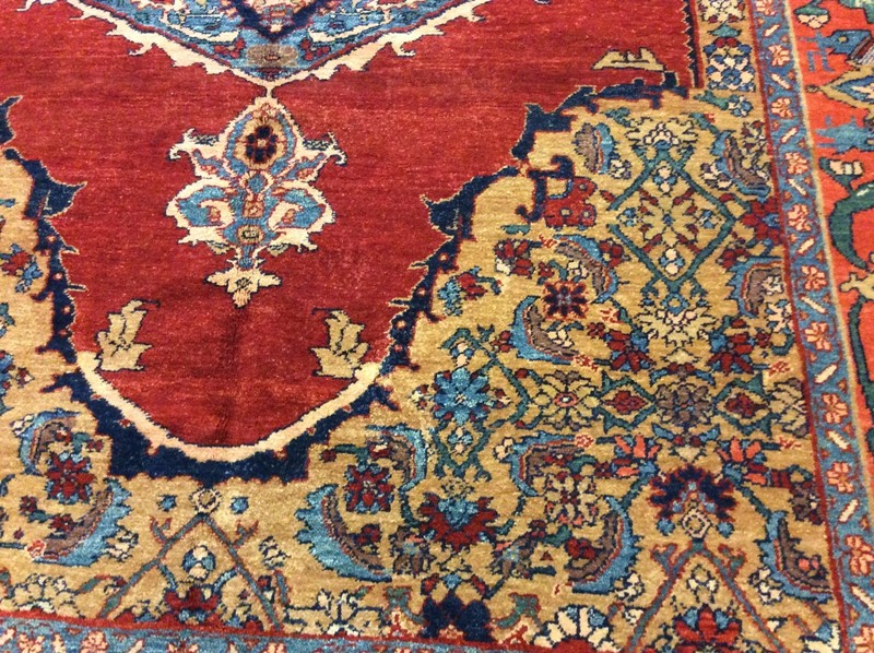 AUTHENTIC TURKISH AZERI RUG HAND KNOTTED BY WOVEN LEGENDS FROM 1970'S gallery