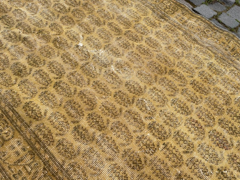 Home Decor Rug, Turkish Vintage Rug, Boho Decor Rug, 3,6 x 6,6 ft gallery