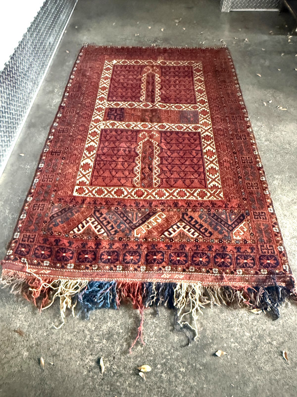 ANTIQUE TRIBAL TURKOMAN TEKKE RUG gallery