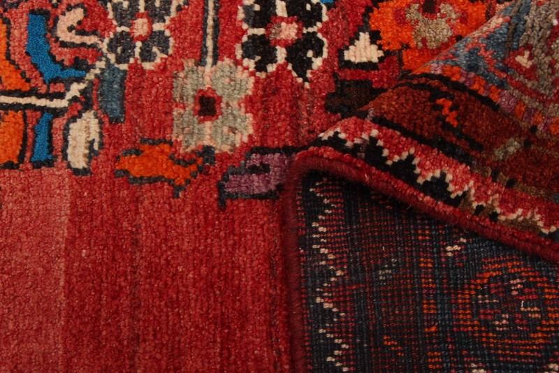 Vintage 6'10" x 9'7" Traditional Hand Knotted Vegetable Dye Wool Area Rug gallery