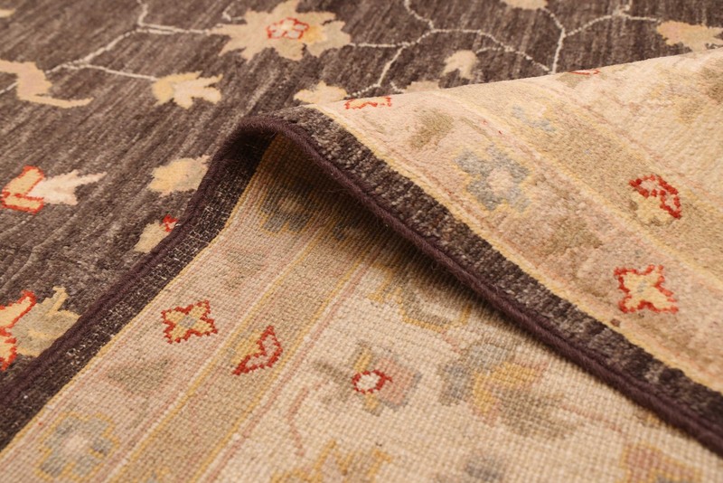 Vintage 8'9" x 11'11" Traditional Hand Knotted Vegetable Dye Wool Area Rug gallery