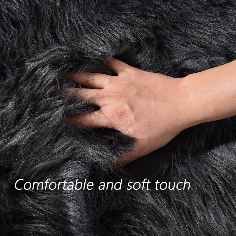 Latepis 5x8 Dark Grey Area Rug for Sofa Floor Bedroom Rugs Living Room Rugs F... gallery