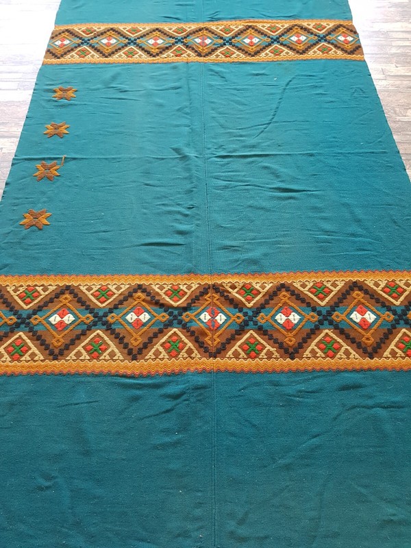 Vintage Handmade Traditional Afghani Kilim Floor Rug Carpet 250x132 cm gallery