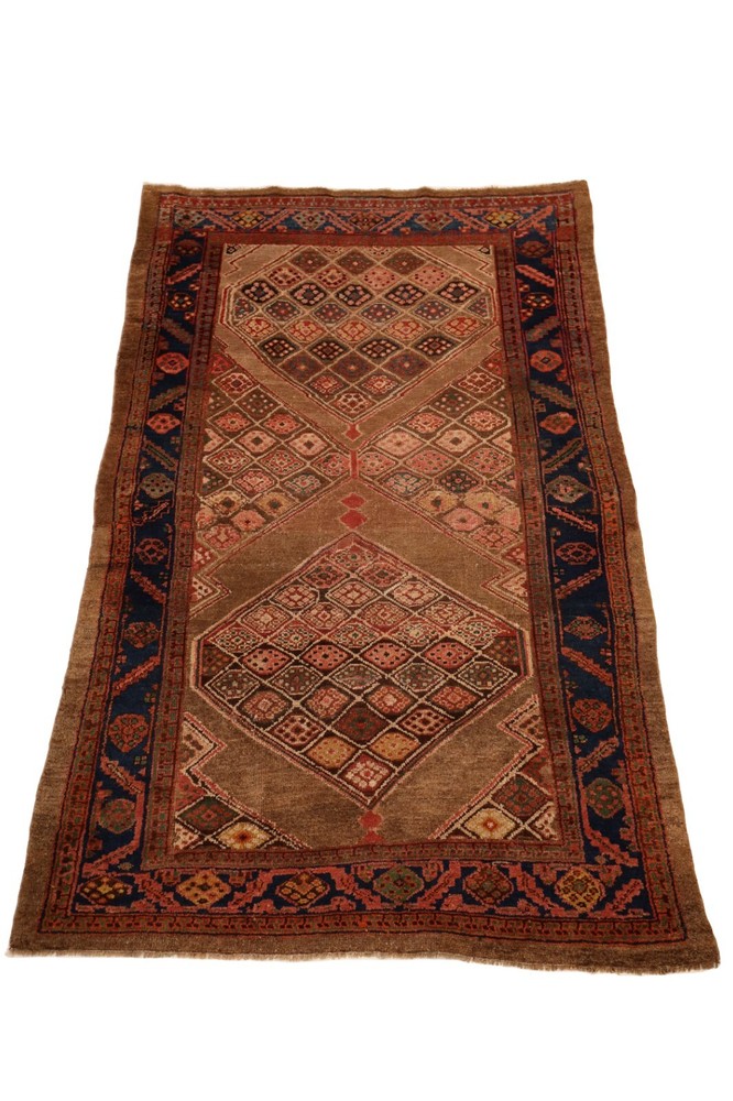 Kurd-Bidjar Antique Rug - 4'3" x 6'9"