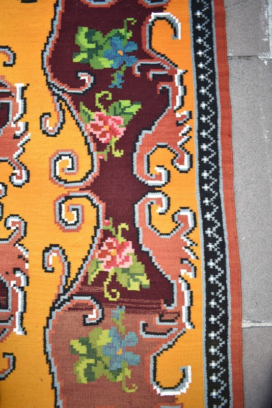 Vintage Caucasian Rug 64'' x 98'' Home Decor Rug Rare Colors Karabakh Wool Rug gallery