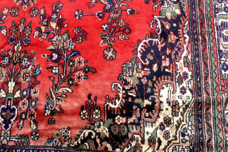 11X17 1940's MUSEUM MASTERPIECE ANTIQUE HAND KNOTTED BIBIKABAD WOOL PERSIANN RUG gallery