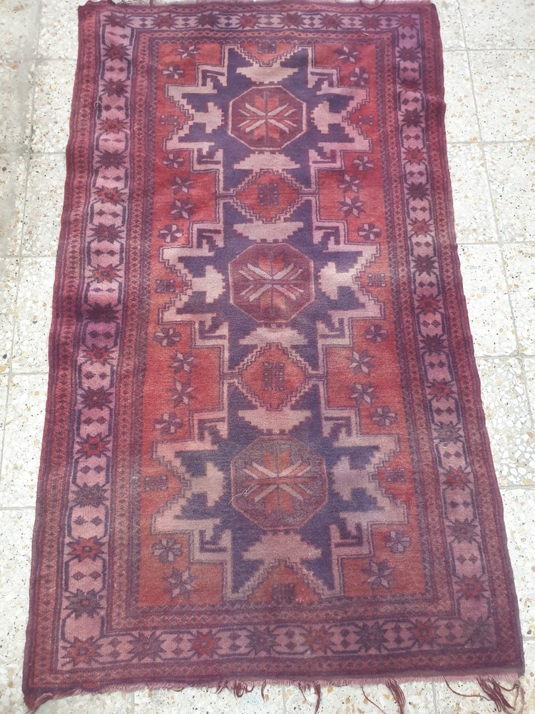 vintage turkish kilim rug (late 19th early 20th century)