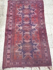 vintage turkish kilim rug (late 19th early 20th century)