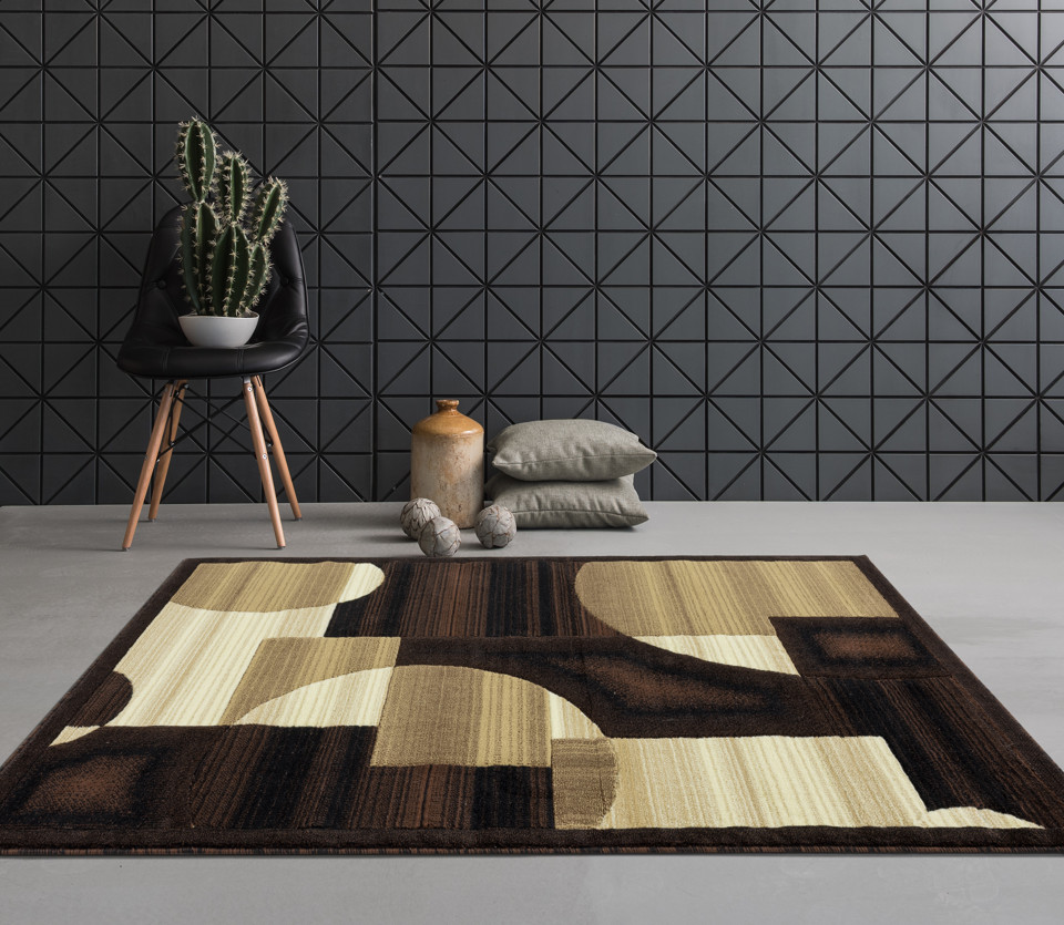 MAJESTIC RUG 3*5 : 7637B BLACK / BERBER