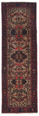 3’7X9’5 ft Handmade Khaki Tribal Geometric Oriental Runner Rug Decorative Carpet