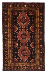 Traditional Vintage Hand-Knotted Area Rug 3’6″ x 5’7″ Oriental Wool Carpet