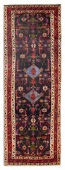 3’7″ x 10’1″ Vintage Hand-knotted Runner Rug Traditional Oriental Wool Carpet