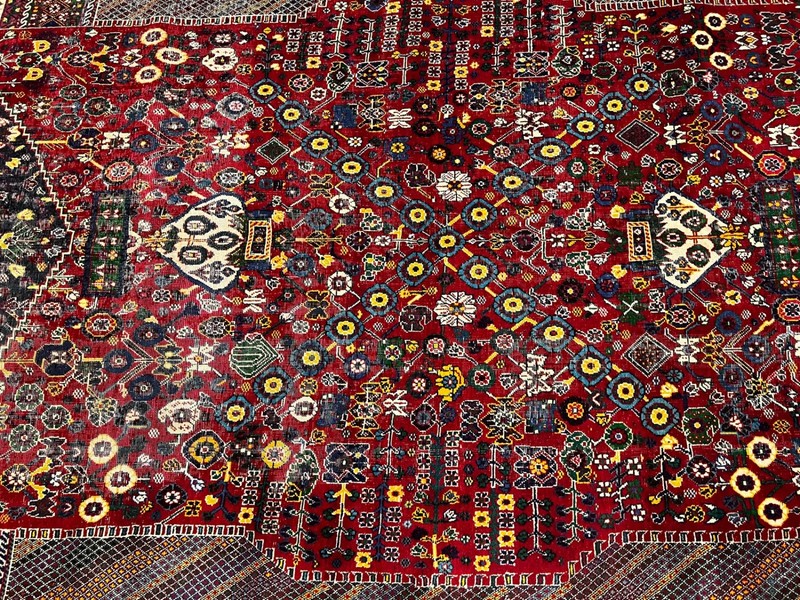 6.5 X 9 Ft COLLECTORS’ ITEM Antique Stunning Kazak Caucasian Carpet gallery