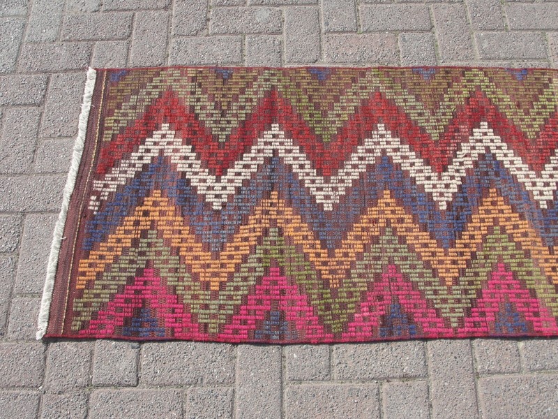 2x10 ftRunner Turkish Kilim Rug Area – Handmade Area Large Rugs for Living Room gallery