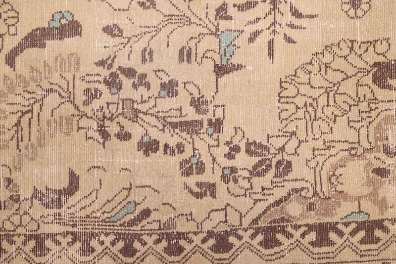 Vintage Hand-Knotted Area Rug 7'7" x 10'4" Traditional Oriental Wool Carpet gallery