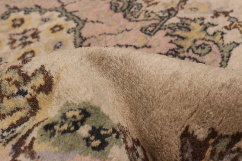 Vintage Hand-Knotted Area Rug 3'9" x 6'11" Traditional Oriental Wool Carpet gallery