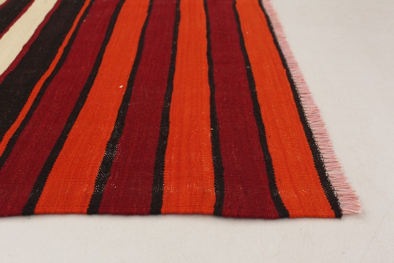 Vintage Hand Woven Area Rug 5'7" x 11'2" Traditional Wool Oriental Carpet gallery