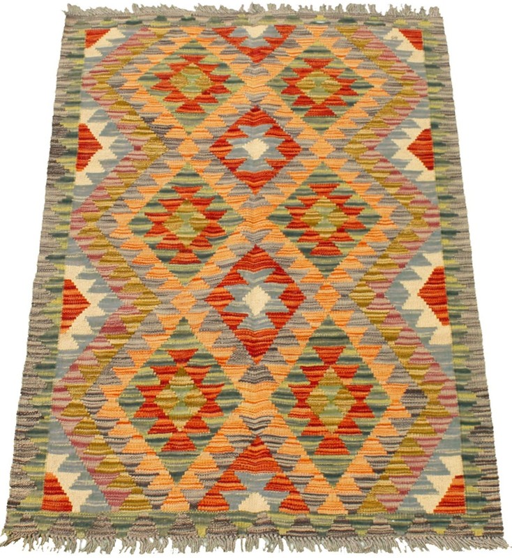 Vintage 3'2" x 5'1" Traditional Wool Hand Woven Oriental Area Rug gallery