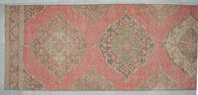 3x12 Runner Rug Turkish Hand-knotted - Hallway Runner Entryway Rug Kitchen Decor gallery