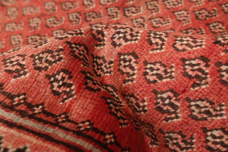 Vintage Hand-Knotted Area Rug 4'2" x 6'8" Traditional Wool Carpet gallery