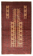 Vintage 3’0″ x 5’5″ Traditional Hand Knotted Vegetable Dye Wool Area Rug
