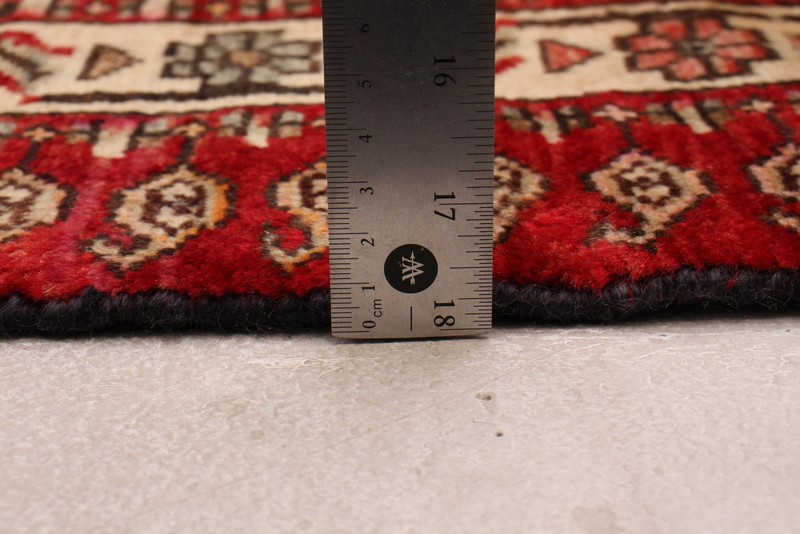Traditional Vintage Hand-Knotted Area Rug 4'3" x 6'4" Oriental Wool Carpet gallery