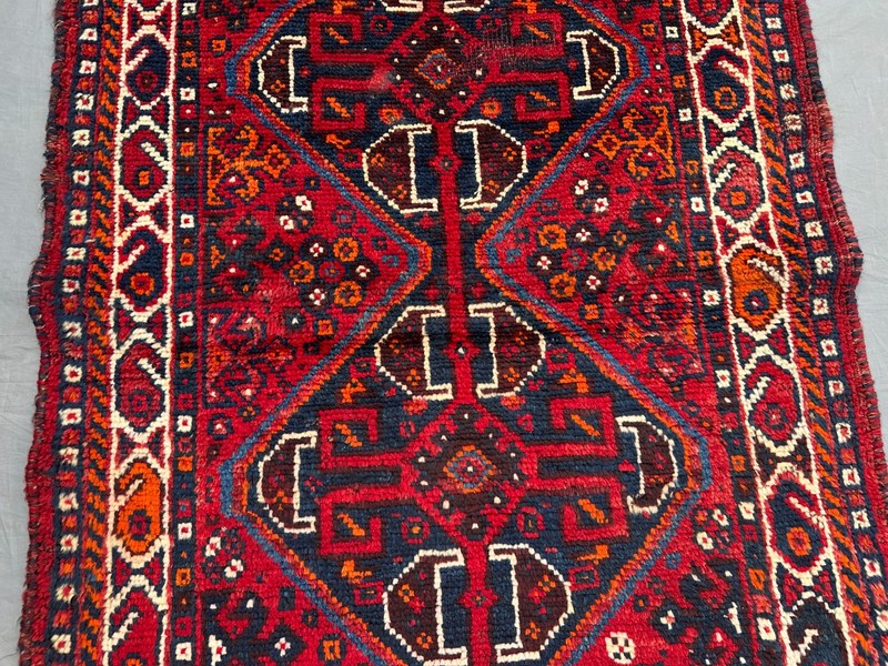 Afghan Persian Style Rug 2'8 x 3'11 ft Antique Tribal Medallion Wool Accent Rug gallery
