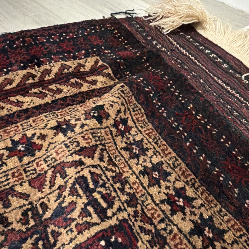 Authentic antique handmade tribal rug gallery