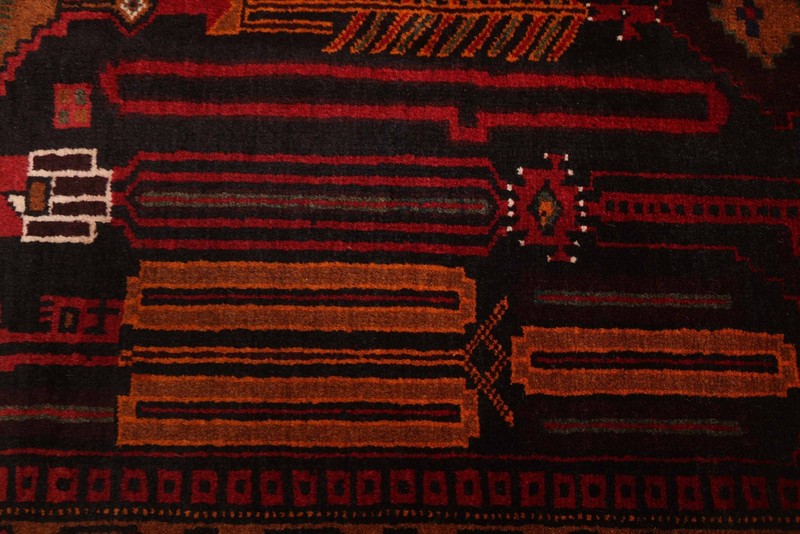 Traditional Vintage Hand-Knotted Area Rug 3'10" x 6'9" Oriental Wool Carpet gallery