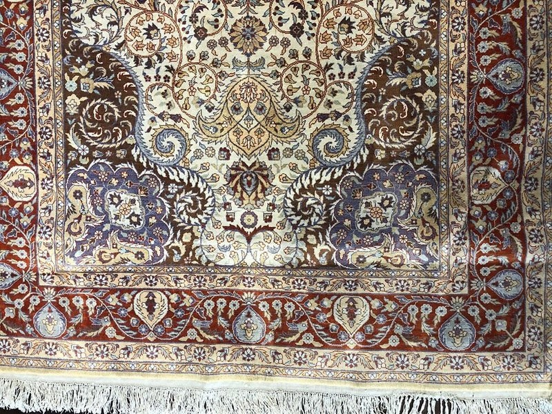 ThThree 3'x5' 100% Silk On Silk 500 KPSI Turkish Hereke Style Rug $1699.00 gallery
