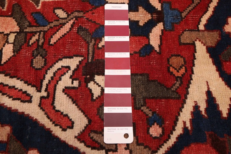 Vintage Traditional Hand-Knotted Area Rug 6'11" x 9'9" Oriental Wool Carpet gallery