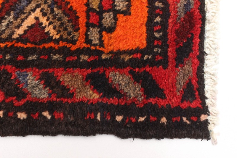 Vintage 4'2" x 6'8" Traditional Hand Knotted Vegetable Dye Wool Area Rug gallery