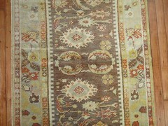 Antique Turkish Ghiordes Oushak Ushak Rug Size 3’3”X5’9”