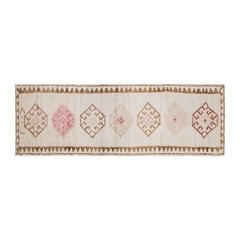 Antique Oushak Runner Rug 2’10” x 13’2″ | 86 x 402 cm, Long Vintage Hallway Rug