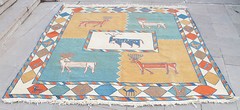Turkish Rug 79”x77” Special Production Sumak Kilim 203x197cm