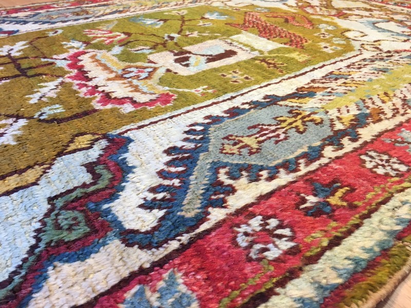 Beautiful Bergama - 1860s Antique Turkish Rug - Oriental Carpet - 3.5 x 5.9 ft. gallery