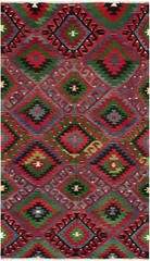 Vintage Hand Woven Area Rug 5’11” x 10’4″ Traditional Wool Oriental Carpet