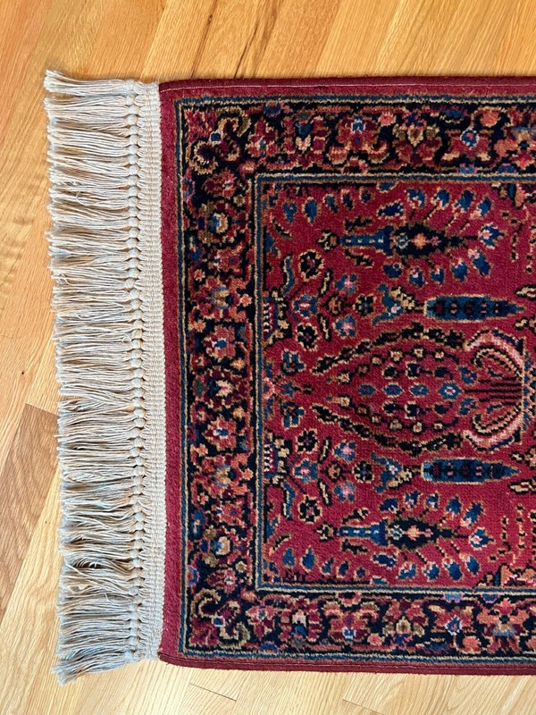Karastan Rare Vintage Wool Rug Pattern Number 5517 ~ 2ft 1.75in X 4ft 10.5in gallery